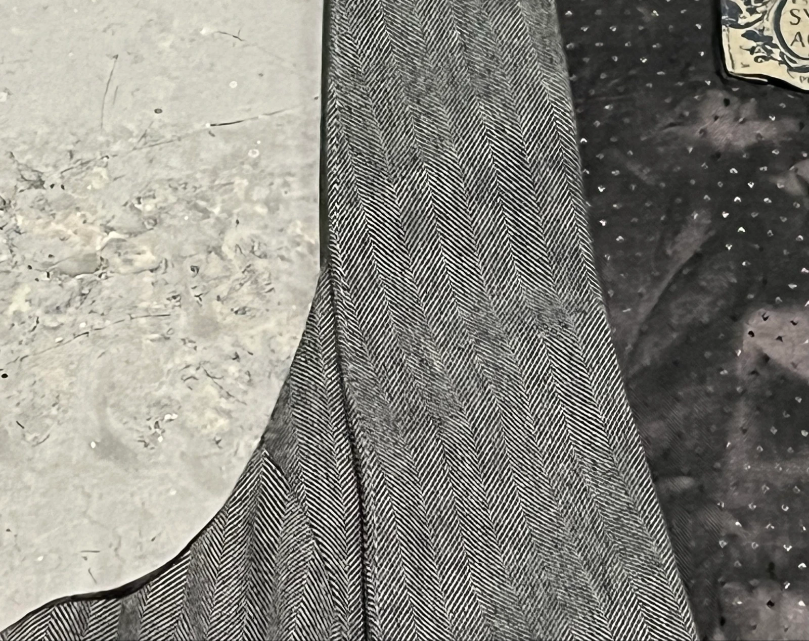 Gray Herringbone Vest – photo 16
